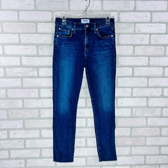 AGOLDE Sophie Raw Hem Skinny Jeans Size 27 - Picture 5 of 12